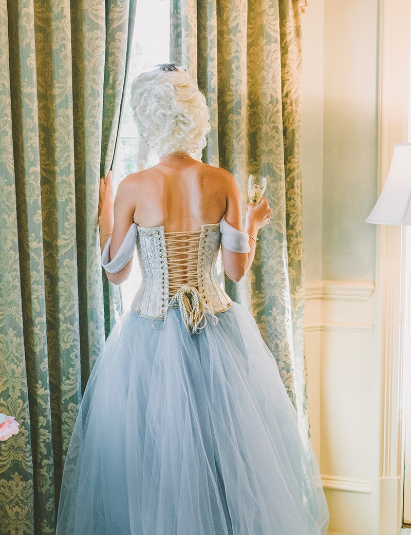 Marie Antoinette Goes To The Chanler At Cliff Walk - Champagne Corsets &  Designs